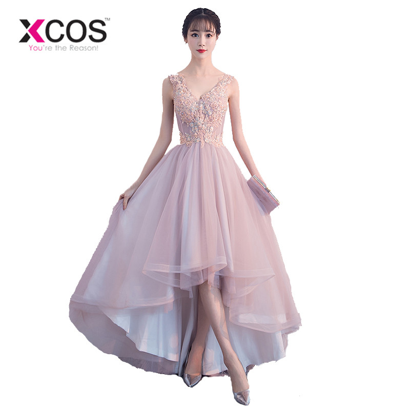 short and long gown