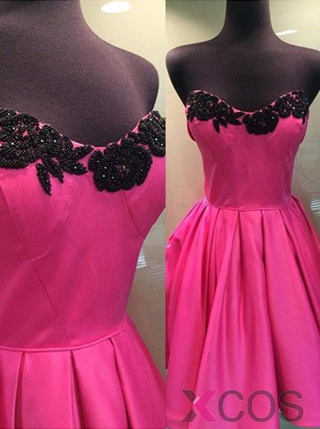 pink gown designs