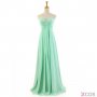 New Arrival Sheath/Column Sweetheart Floor-length Chiffon Prom Dresses CHDT100068