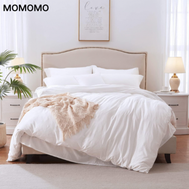MOMOMO Super Soft 100% Washed Microfiber Quilt Covers Set