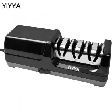 YIYYA Professional 3-stage Electric Knife Sharpener for Kitchen Knives