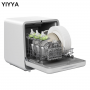 YIYYA Portable Countertop Mini Dishwasher with 5L Water Tank