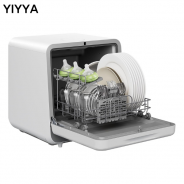 YIYYA Portable Countertop Mini Dishwasher with 5L Water Tank