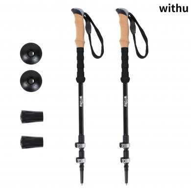 withu Hiking Poles with Real Cork Grips
